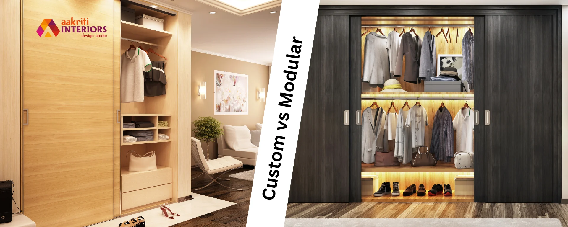 Customer vs Modular Wardrobes